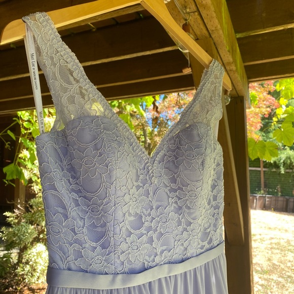 Morilee Gorgeous Lacey Lilac Bridesmaid, Prom, Alternative Wedding Dress (NWOT) - Picture 5 of 16